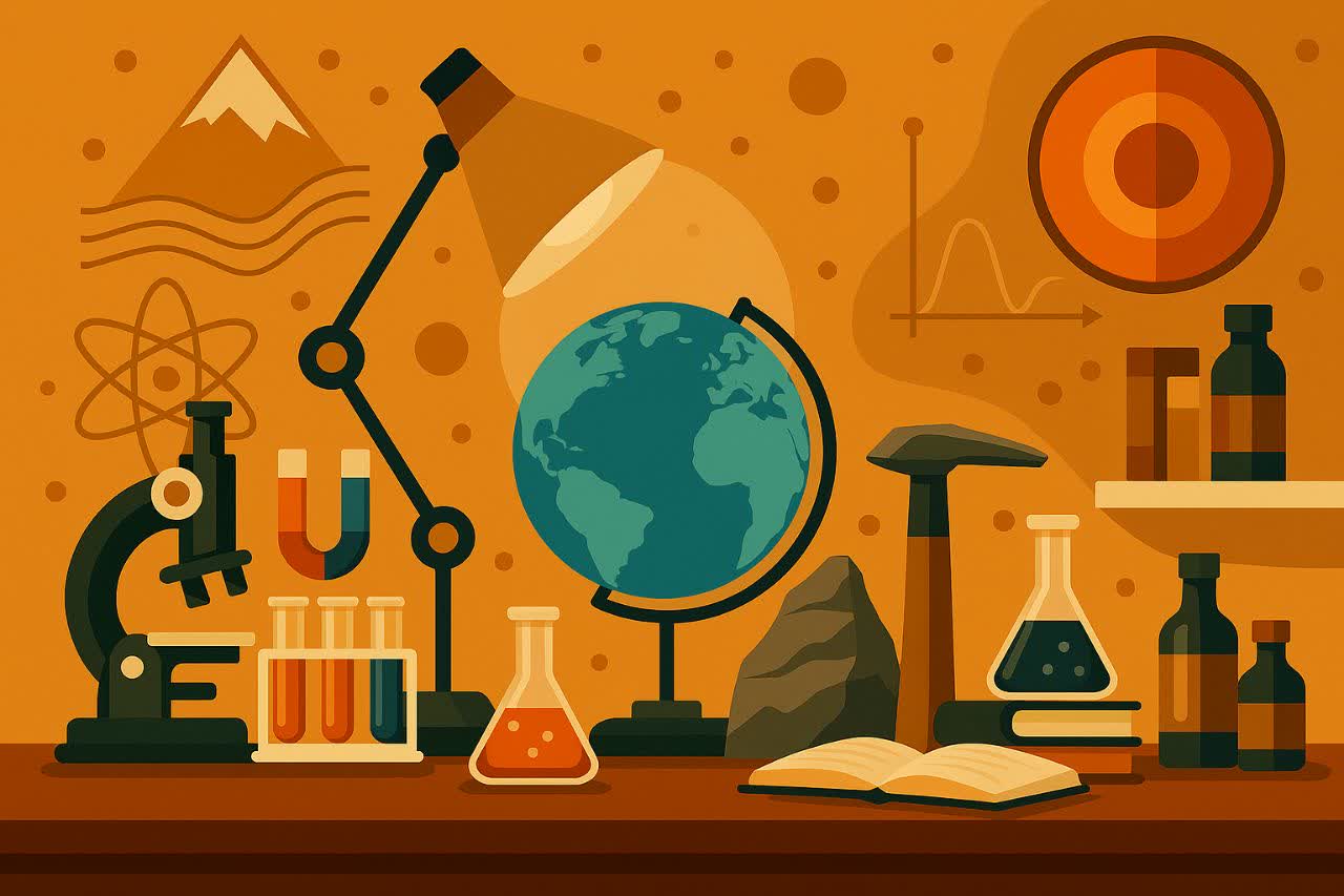 آزمایشگاه زمین شناسی